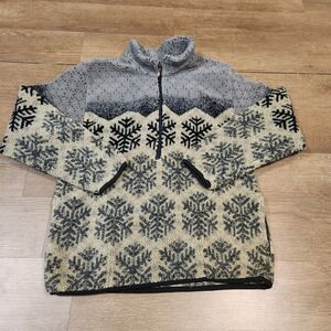 Vintage 80s Sunbuster Men's Fleece Sweater Size M